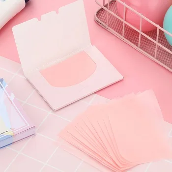 
Портативная масляная бумага для очистки лица 