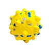 Base jaune avec du bleu-gris