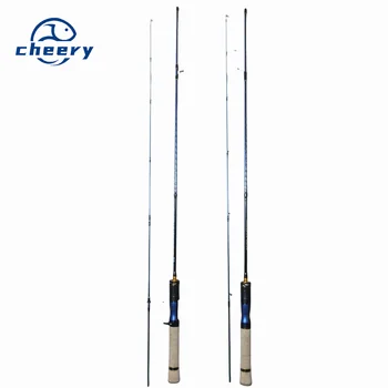 Cheery New Solid Carbon Fiber Micro Ultra Light 2-Piece Soft Tune Horse Mouth Rod Luya Fishing Rod Spot Wholesale – Soft Lure – view 2