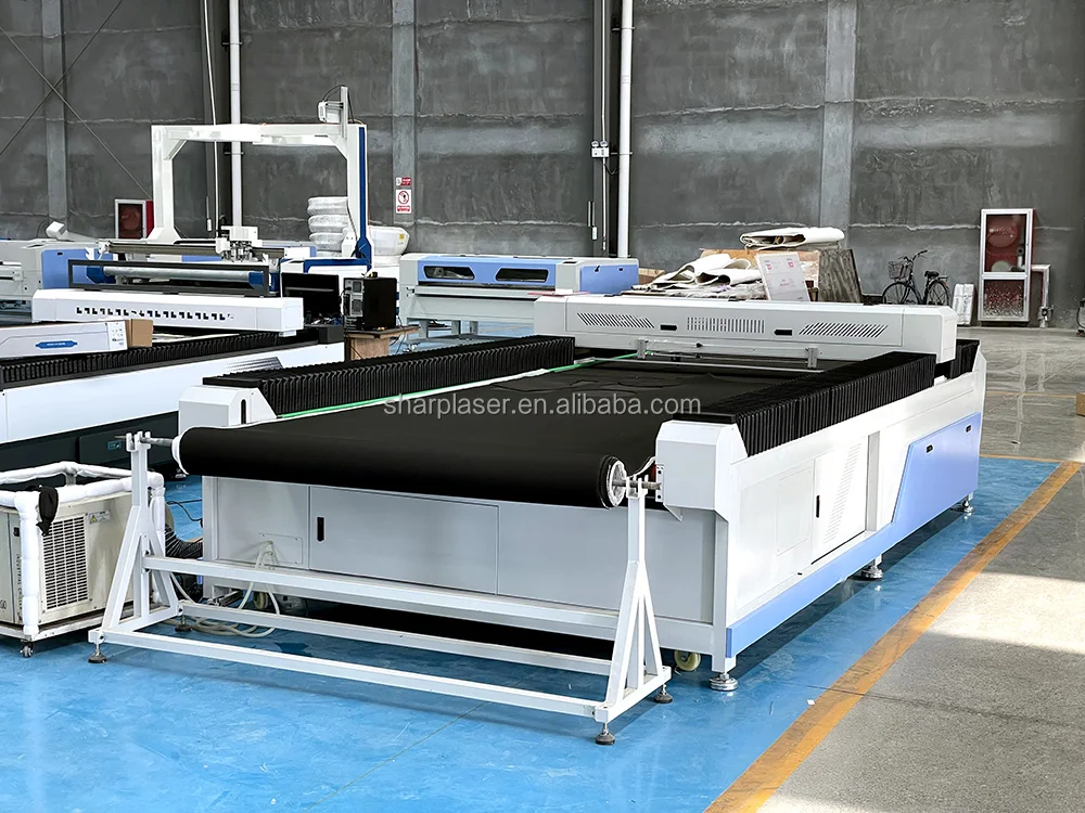 CC1630A Sofa Fabric Pattern Making Laser Cutting Machine