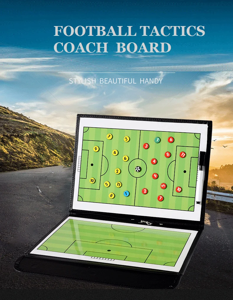 The Magnetic Tactic Clipboard is a must-have for any Coach.