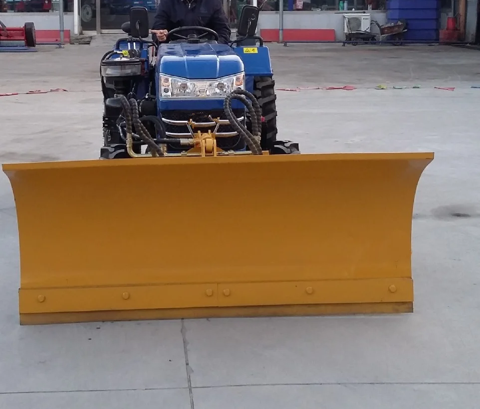 Snow Plow Skid Steer Attachments Blade Hydraulic Scraper for Tractor Land Box Grader