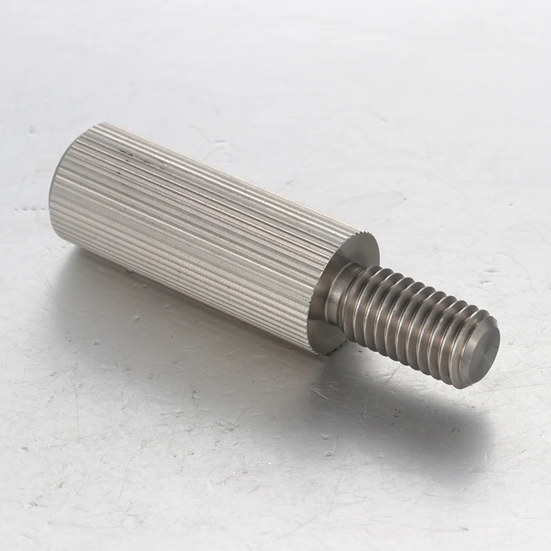 product professional supplier long knurled head screw steel or ss 303 stainless steel knurled extended bolt m3 10-61