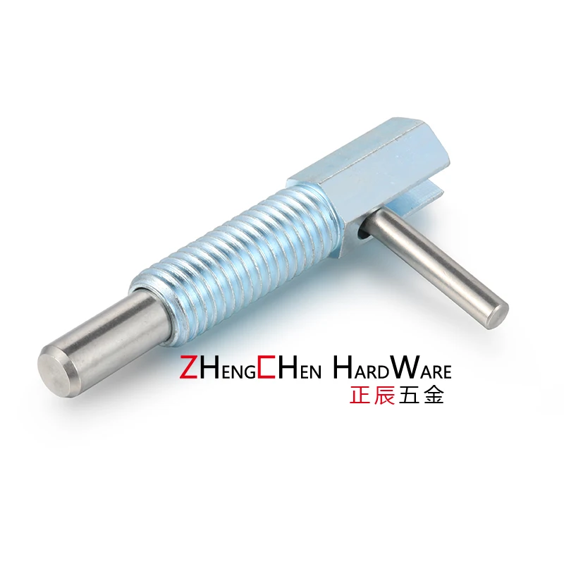 product custom high strength m6 stainless steel retractable indexing plungers spring plunger with rest position-62