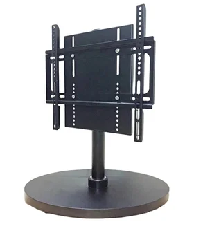 Living room 360 degree rotating TV stand movable lcd tv base stand swivel tv bracket
