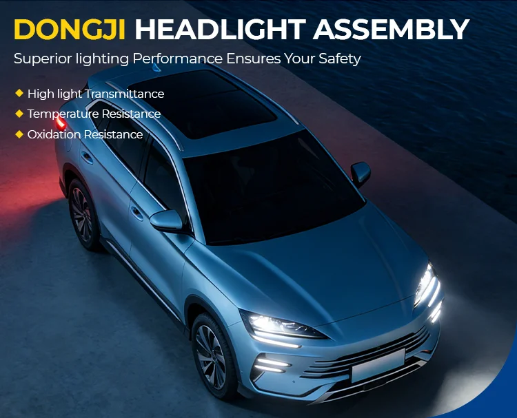 product left side combination headlight assembly for byd seal glory edition 12v 70w 4000 lm 3000k ekea 4121010 m00666-1