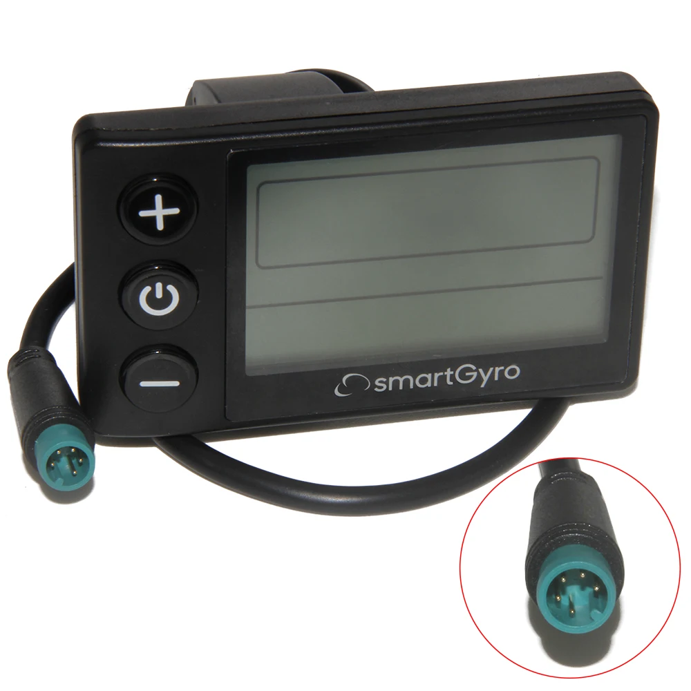 Smartgyro Digital Meter Speedometer Panel Screen with Waterproof Data Display Accessory Parts for E-Bike and Electric Scooter