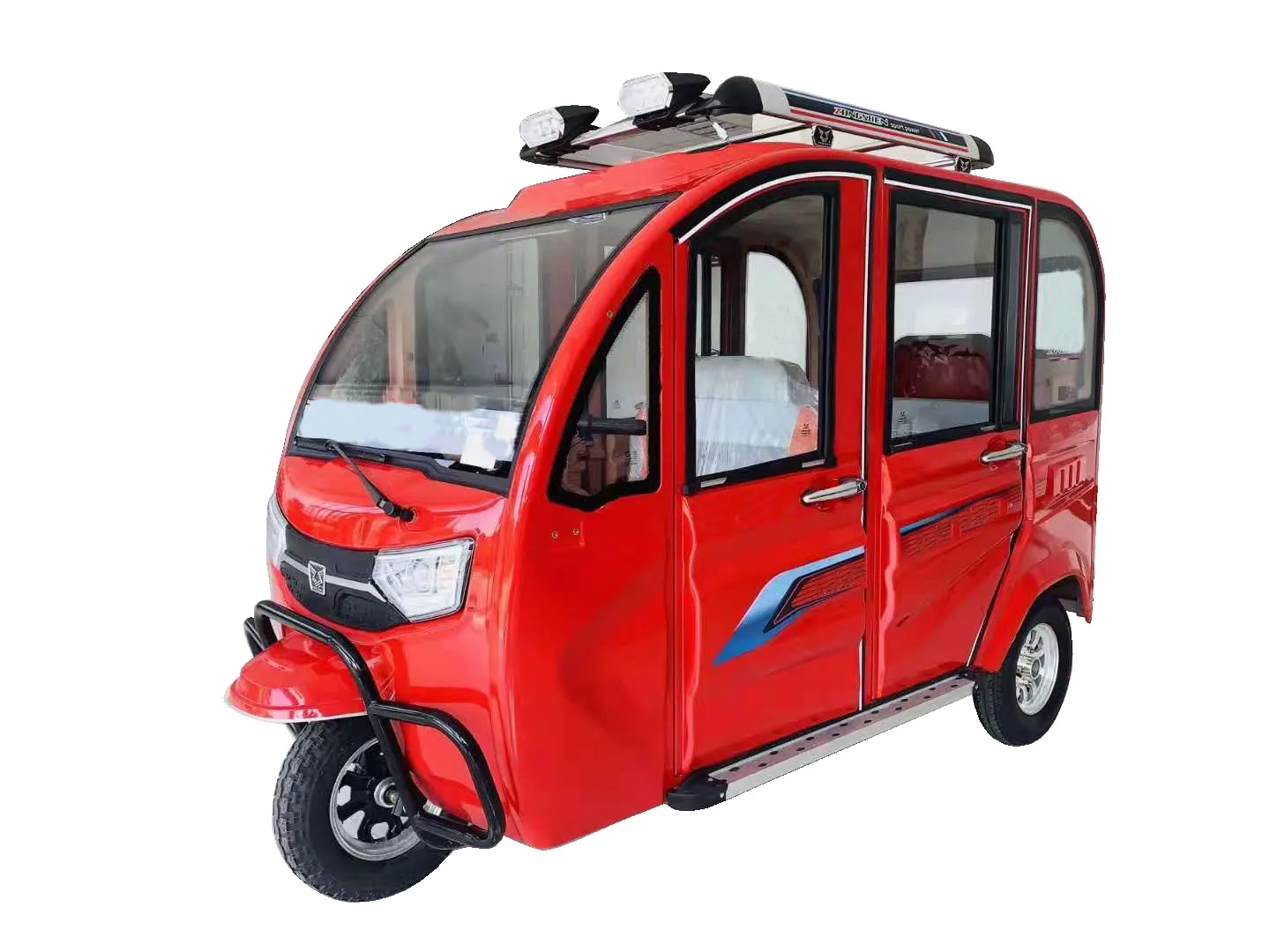 Closed Passenger Electric Tricycle Bajaj Tricycle For Sale Closed