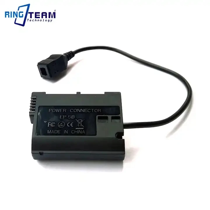 EH-5+EP-5B EP5B EP 5B EH5 AC Power Adapter for Nikon 1 V1 D7200 D7100 D7000 D810 D810A D800 D850 D750 D610 D600 Digital Cameras supplier