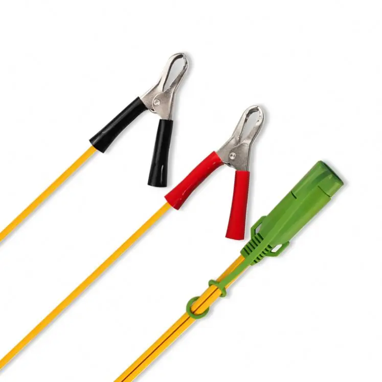 SAE Disconnect Solar Alligator Battery Cable Crocodile Clip Wiring Harness Wire Cord Metal Positive Quick Car Motorcycle Clamp
