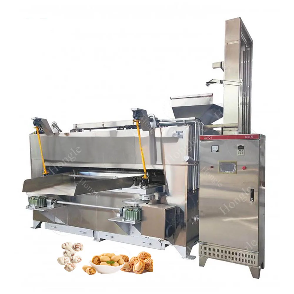 Bean Product Processing Machine Coated Peanut Nuts Green Bean Salted Fried Broad Beans Production Line