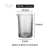 #46. Motif marteau 700ml Transparent