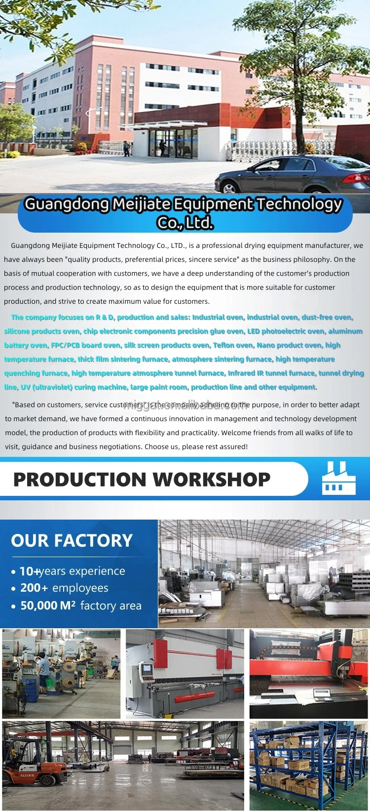 Large Industrial Oven Plastic Particle Drying Box Chemical Raw Material