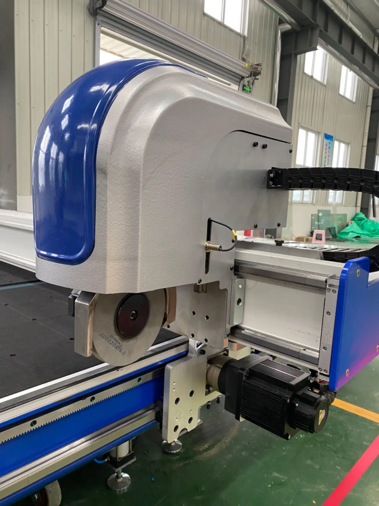 3829 CNC Glass Cutting Line with Low-E Automatic Film Removal Featuring Core Motor Engine & PLC Components
