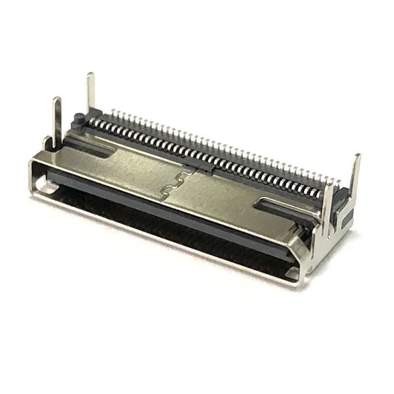 SFF-8612 Oculink 80Pin Connector - 8x Female R/A SMT Type, IP67