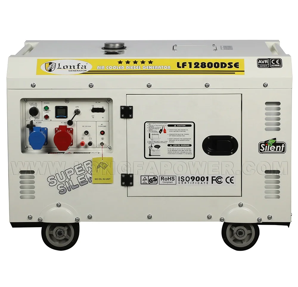 KIPOR KDE Generator Manufacturers Engine 1 3 Phase Free Energy Power Super Silent 12 KVA 10 kw 15 Kw ATS Diesel Generator Price