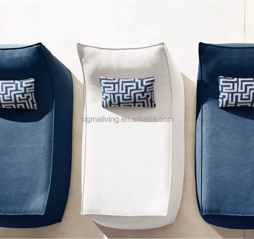 Patio outdoor lounge chairs furniture chaise restaurant upholstery lounge chaises