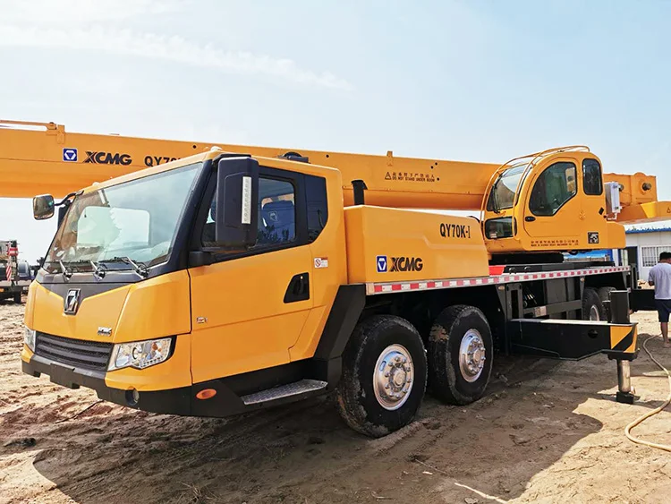 Тяжелое оборудование б/у XCMG бренд грузовой кран 70 тонн QY70K-I