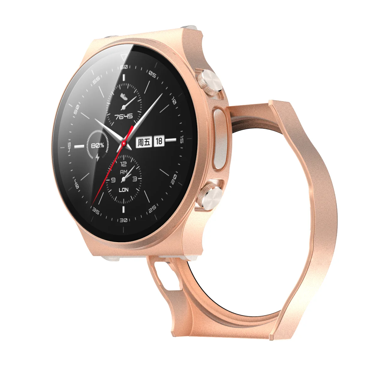 Funda Protectora Para Reloj Huawei Watch Gt2 Pro,Cubierta Protectora  Ecg,Accesorios,Pc Esmerilado + Carcasa Integrada De Película Templada - Buy  Templado Película Integrado De,Cubierta De La Caja Para Huawei Gt2 Pro,Caso  De Piezas