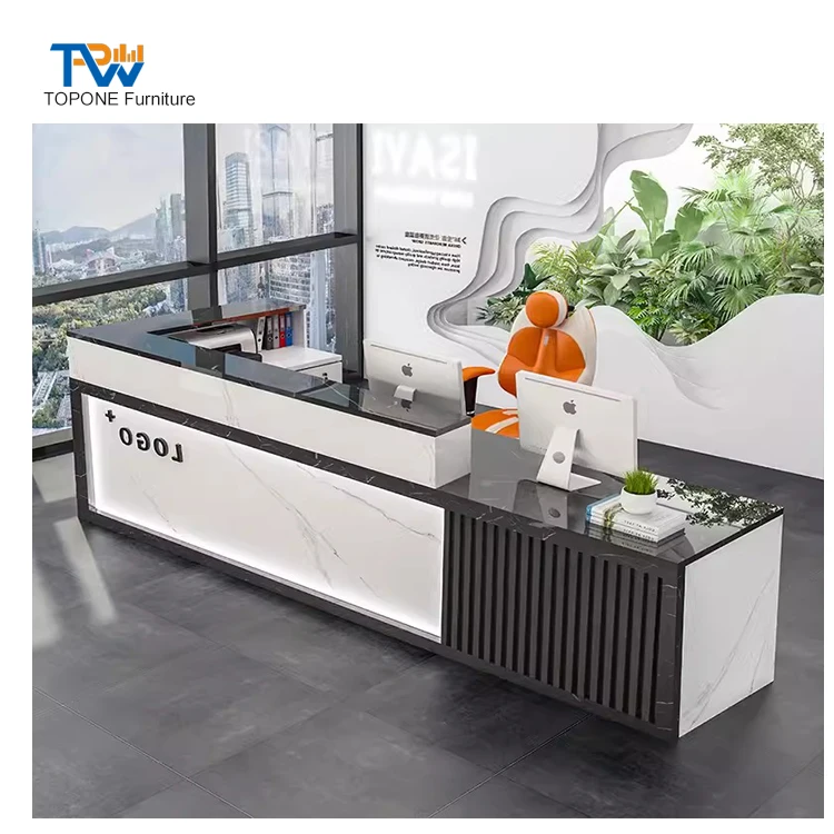 Company Reception Desk, Hotel Beauty Salon Service Reception Desk ...