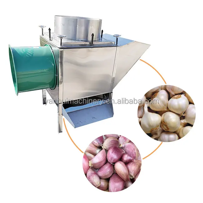 Chain Type Garlic Peeling machine with Big Capacity, 400-1000kg/hr