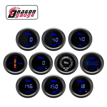 2" 52mm Blue Digital LED Water Temp Temperature Gauge - View #3