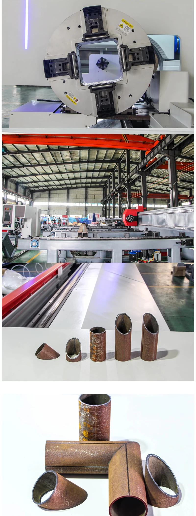 Precision 5 Axis 3000w CNC Metal Fiber Laser Pipe Cutting Machine High Accuracy 3000W Cutter China Industrial Automatic AI Best
