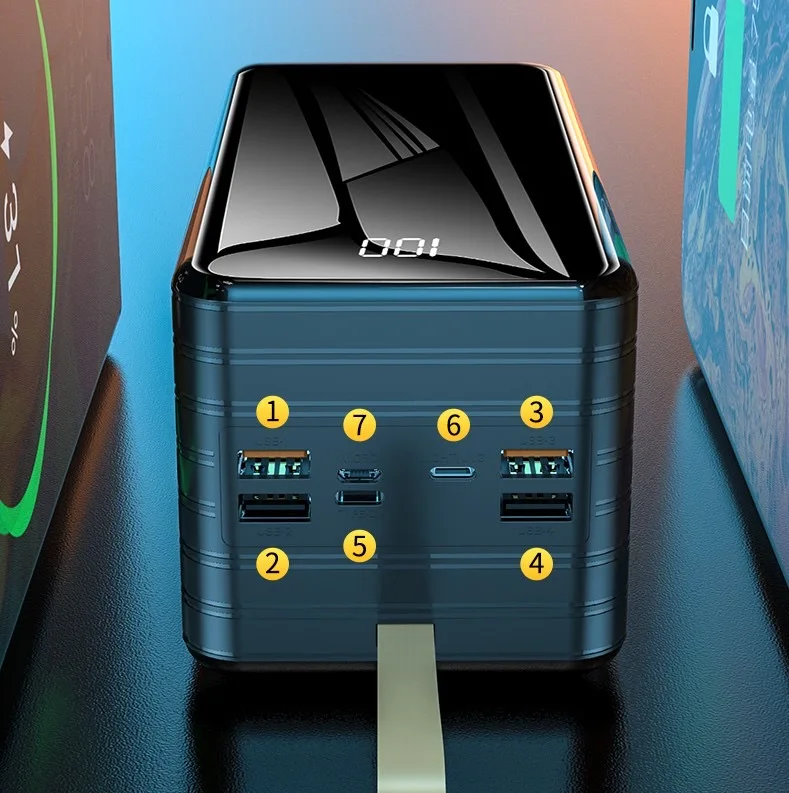 Portable Engergy System Power Bank 80000 MAh Power Station 80000 110V/220V AC 80000 Power Bank