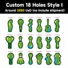 สนามกอล์ฟ 18 หลุม สไตล์กรีนแบบกำหนดเอง I