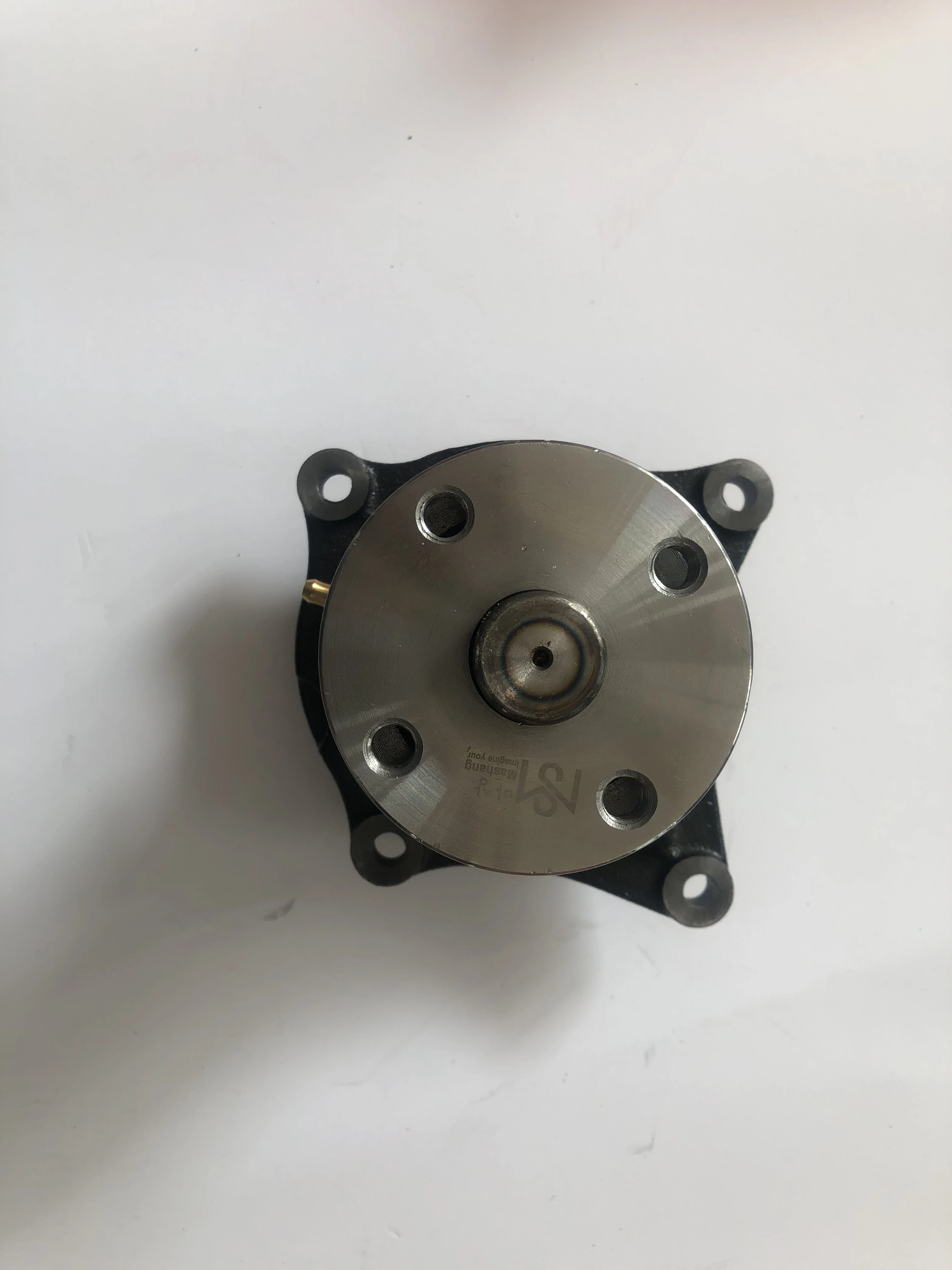 Steel Material Excavator Water Pump For Isuzu 6BG1 ISO9001 Approved