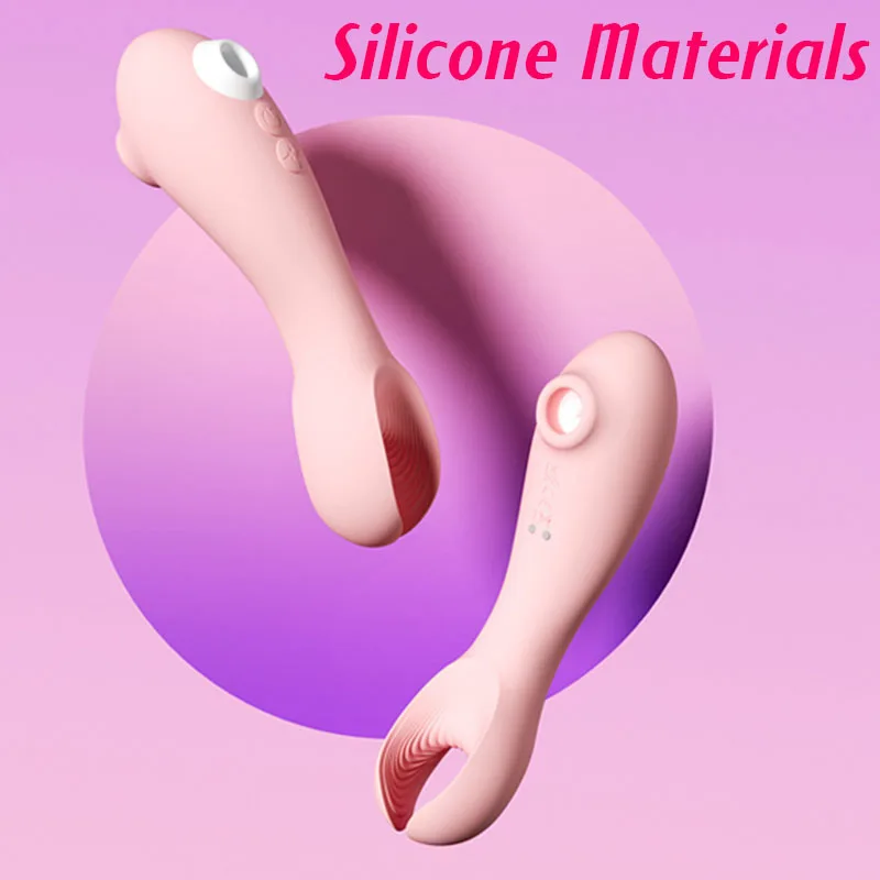 Popular Rechargeable Magic Couple Vibrator G Spot Vibes Female Male Woman  Man Sexual Dildo Toys for Women