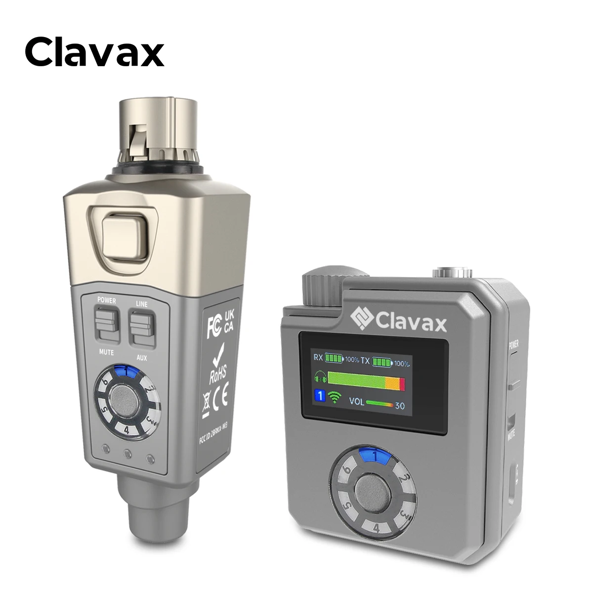 Récepteur IEM 36 Fréquences Réglables - Sans Fil Numérique 863-865 MHz Pour Scène Et Live