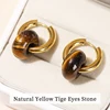 Yellow Tige Eyes Stone