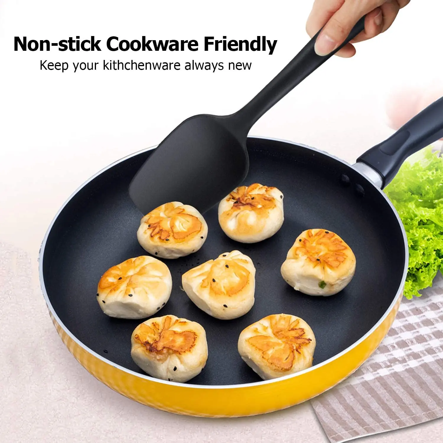 product silicone cookware set non stick kitchen tools silicone kitchenware cooking utensils set-2