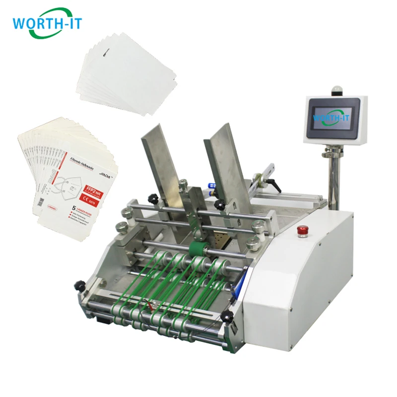 High Speed Card Friction Feeder Automatic Paging Machine Type Brochures Card Paper Friction Feeder