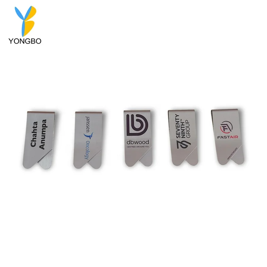 Высококачественная Серебряная закладка для блокнота зажимы бумаги аксессуары крыльев офиса канцелярские принадлежности