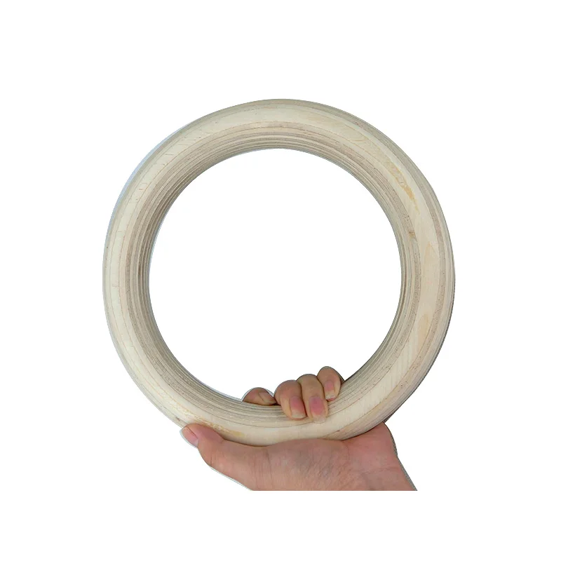Деревянное кольцо для фитнеса высококачественное деревянное тренажерного