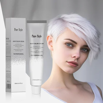 PureStyle Durable Permanent Hair Color Cream for Resilient Coloring