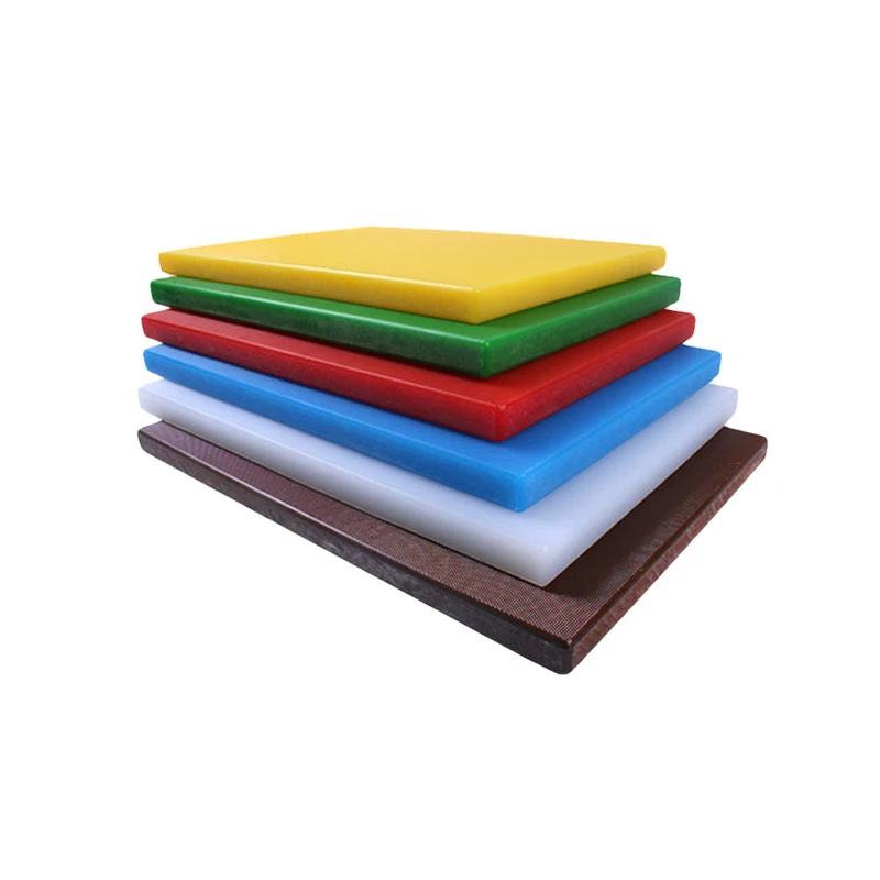 Source yantai tongli Square Pe Plastic Cutting Board kitchen