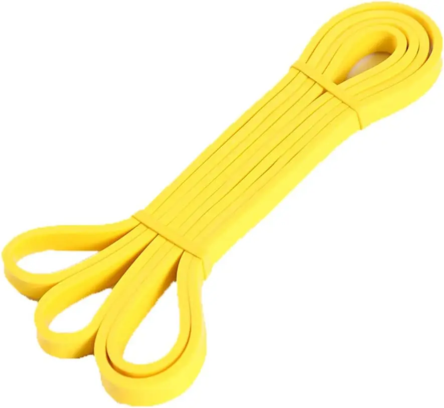 Faixas de Resistência para Fitness em Látex com Alças para Treinos de Puxada, Exercícios de Ginástica e Musculação