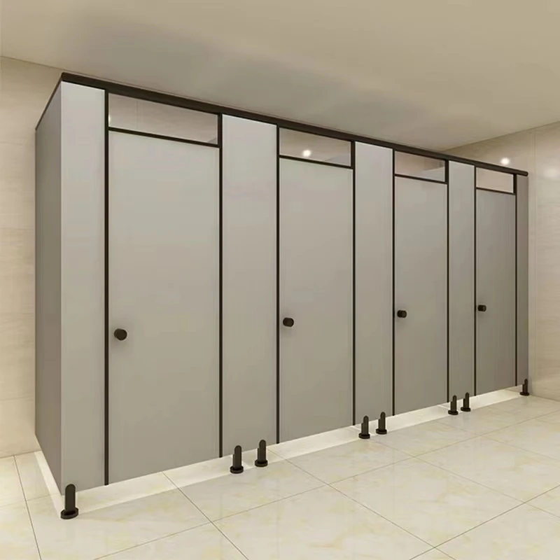 12mm HPL Partition Compact Laminate Board Waterproof Public Toilet Wall Partition Toilet Cubicle