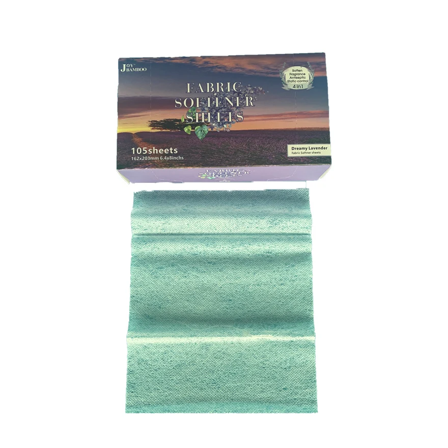 Tumble Dryer Sheets Fabric Cleaning Laundry Detergent Sheets Reducing