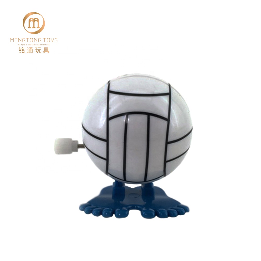 Children educational plastic volleyball kid favorite gifts wind up mechanism for toys