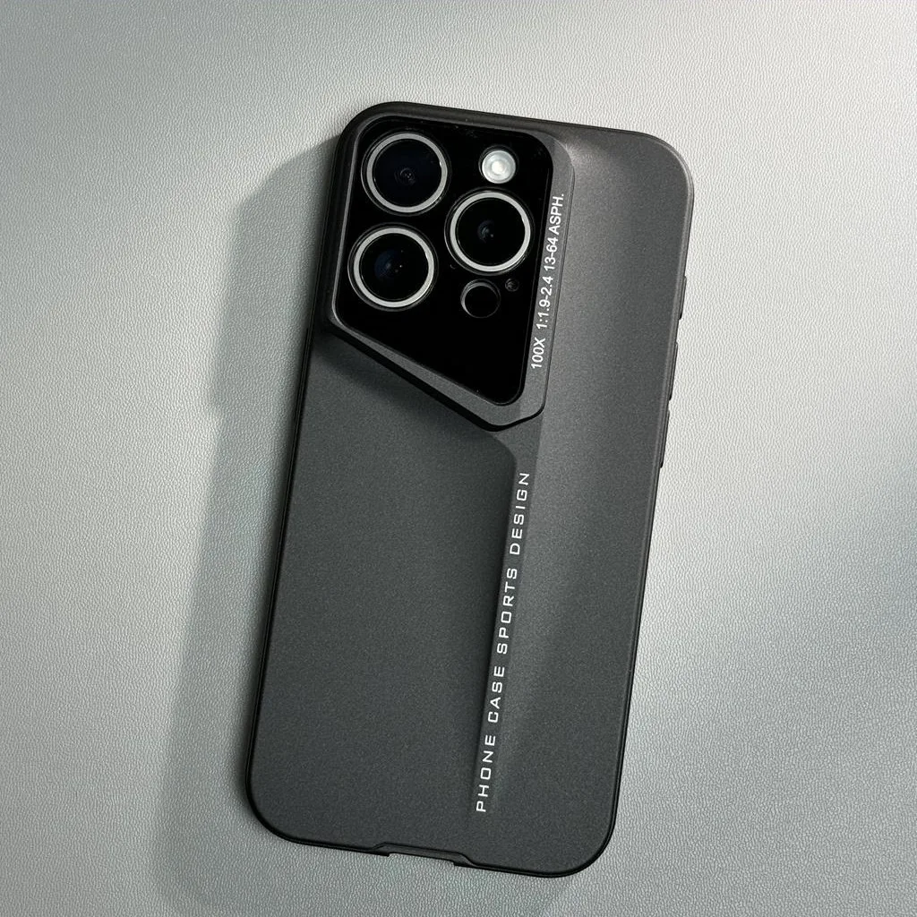 Slim Fit Exquisite Personality Cool Shockproof Wireless Charging Phone Cover for iphone 14 15 16 Pro Max case