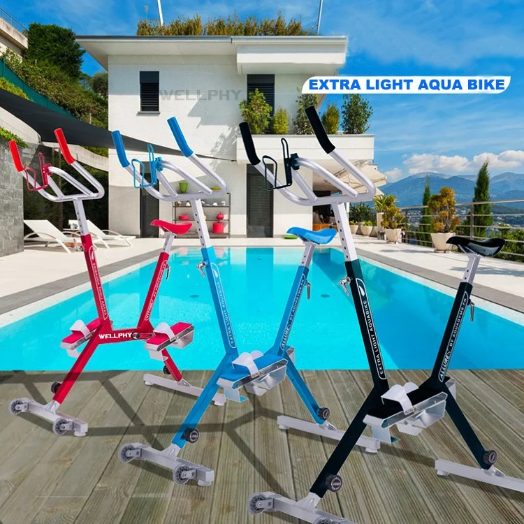New Aqua Bike Underwater Biking Hydro Pool Bike Water Rider for Spa Fitness Swimming Pool Aquatic Training Cycling