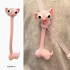 Long Neck Bag Charm - Pink Pig