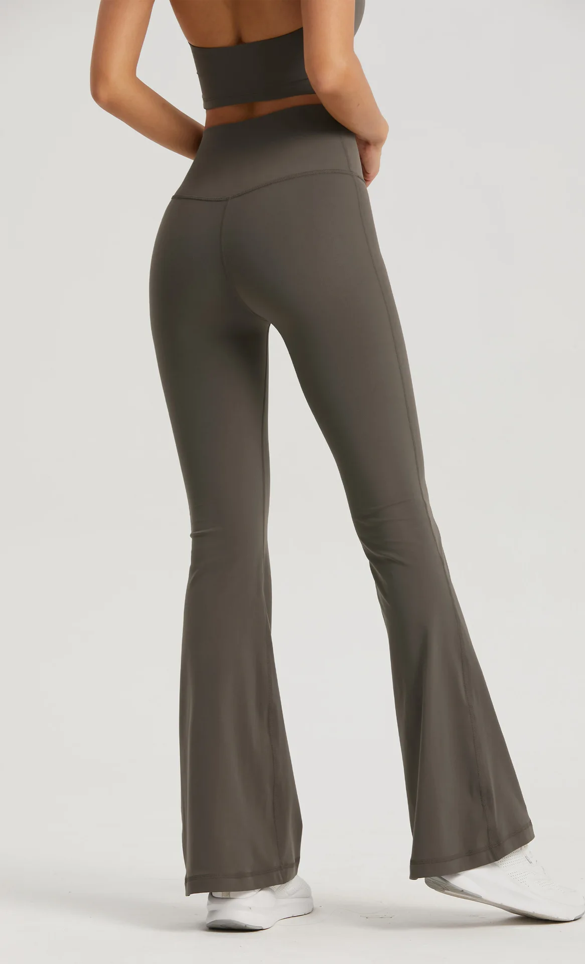 Free Size Butter Soft Flared Wide Leg Sport Fitness Yoga Leggings High Waist Custom Logo Workout Active Gym Wear Pants for Women
