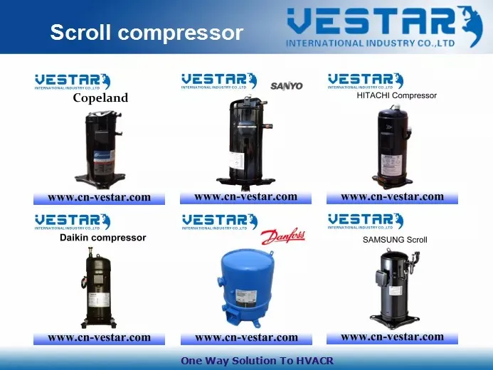 High Quality Rotary Compressor WHP01900 Series for Water Heat Pump