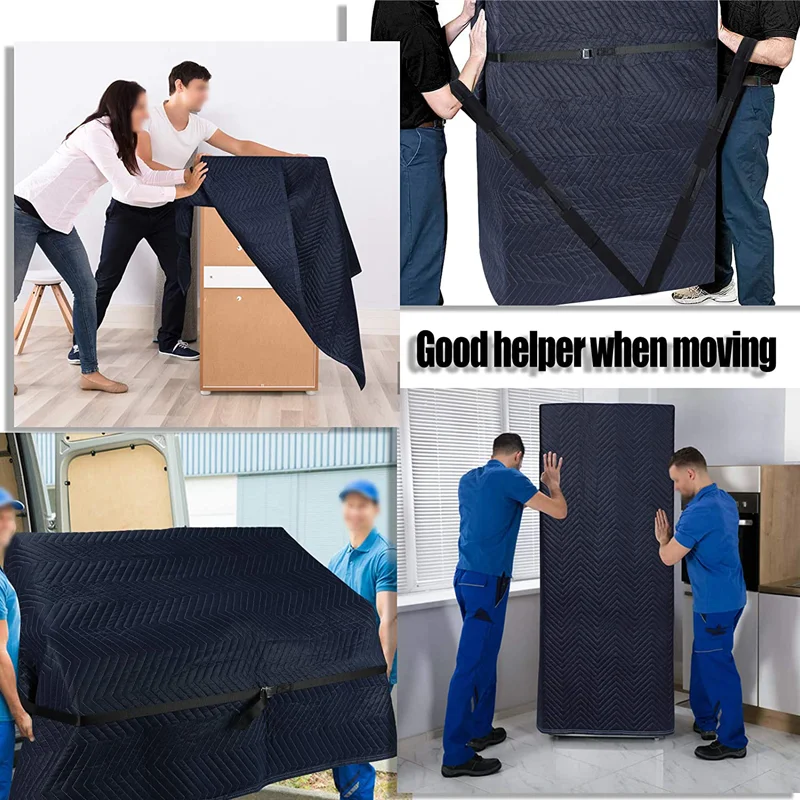 72x80 Inches Nonwoven Fabrics Moving Pads & Packing Blankets For