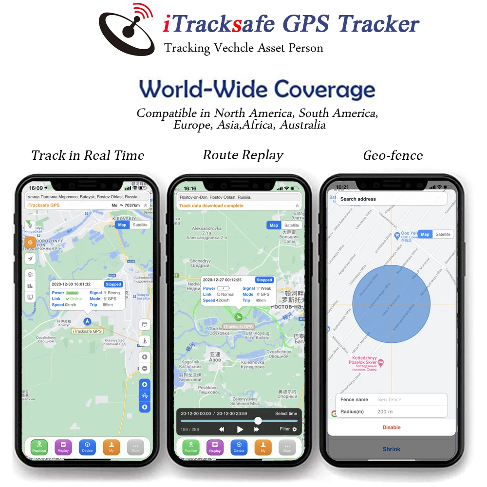 Itracksafe Sos Button Wifi Wireless Mini Vehicle Car 4g Device Tracking Track Gps tracker